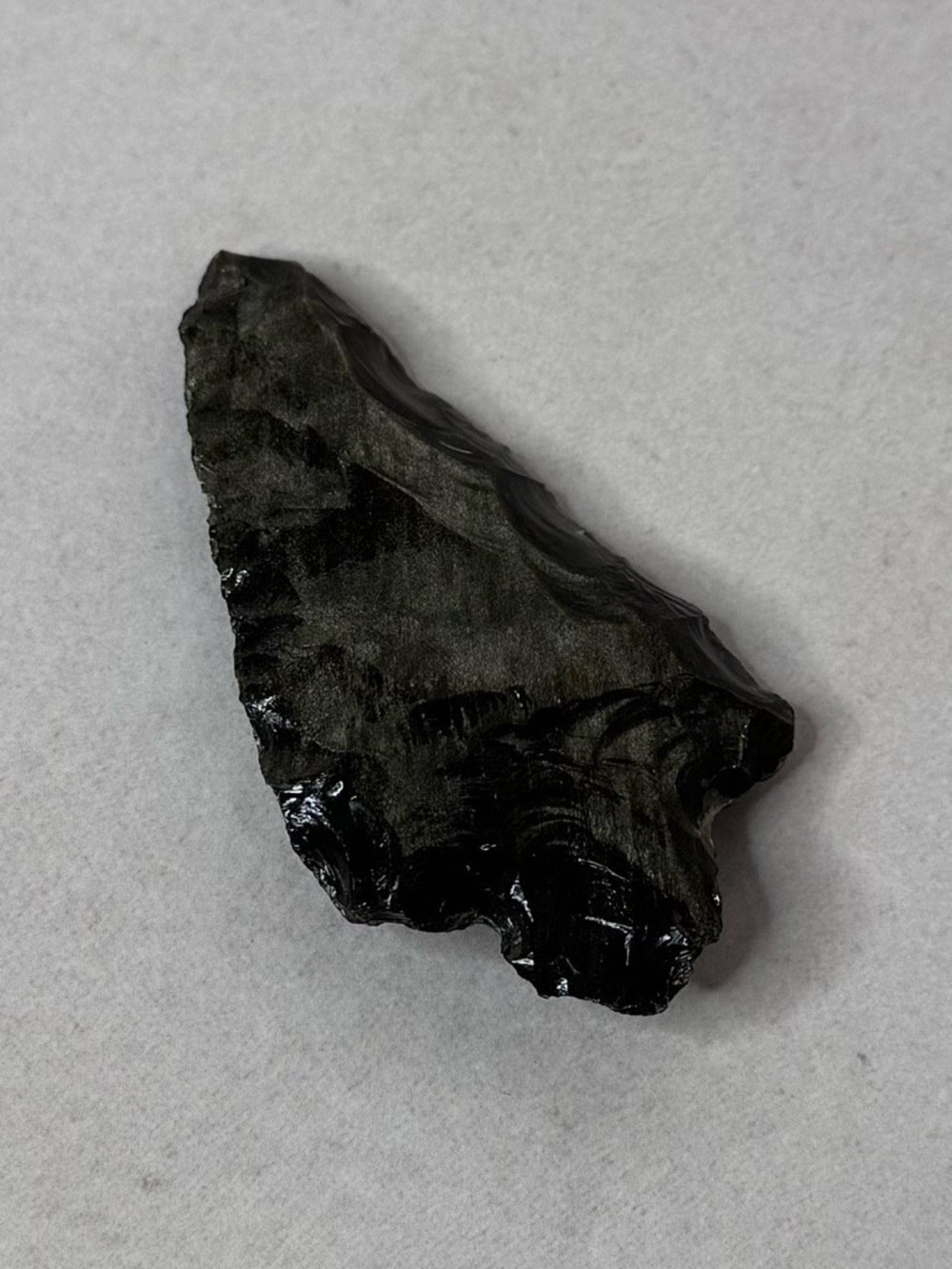 Black Arrowhead Decorative Obsidian Display Accent